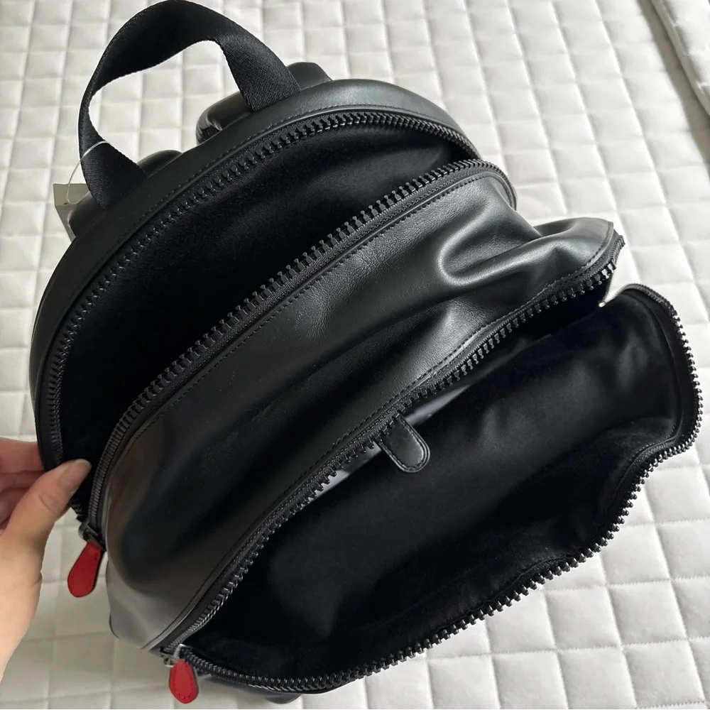 Coach x Atari Black Leather Backpack with Atari design - Picture 5 of 7
